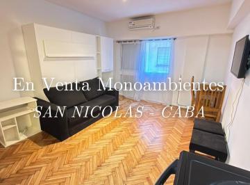 Departamento de 1 ambiente, San Nicolás · Venta Departamento Monoambiente Apto Prof/airbnb San Nicolás Caba