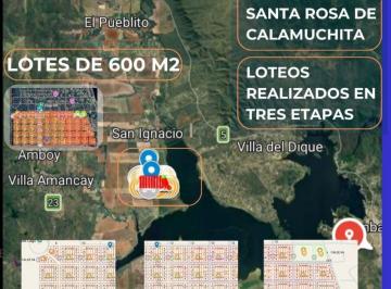 Terreno , Santa Rosa de Calamuchita · Exepcional Loteo en Villa del Dique, San Javier del Lago. Calamuchita