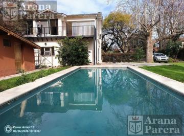 Casa · 240m² · 4 Ambientes · 2 Cocheras · Alquiler Casa con Mega Suite en El Talar de Pacheco 5 Ambientes Pileta Contrato Anual