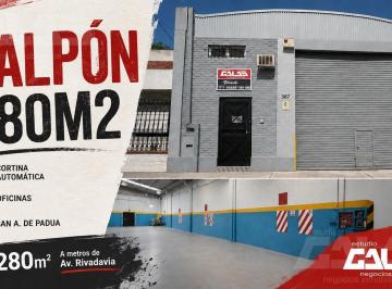 Depósito · 280m² · Galpón 280 m² | Cortina Automática | Oficinas | San A. de Padua