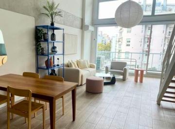 Departamento · 68m² · 2 Ambientes · 1 Cochera · Duplex de 2 Ambientes en Alquiler Amoblado en Concepción Palermo