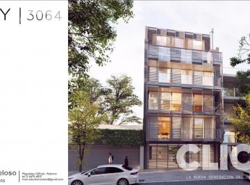 Departamento · 83m² · 3 Ambientes · 1 Cochera · Venta Departamento en Cañitas: Semipiso de 3 Amb. con Cochera Clay y Báez a m del Campo de Polo