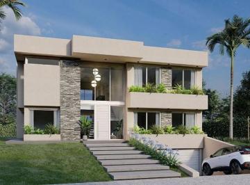 Casa · 485m² · 8 Ambientes · 1 Cochera · Moderna Casa, a Terminar, con Salida Al Agua en Lagos de San Eliseo. Pte Perón - San Vicente.