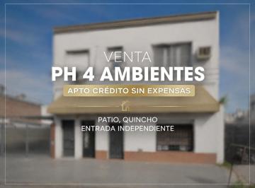 PH · 120m² · 4 Ambientes · Venta PH 4 Ambientes Caseros Apto Credito