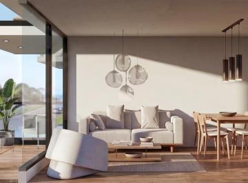 Departamento · 53m² · 3 Ambientes · Apartamento de 2 Dorm. y 2 Baños Al Frente, con Terraza, Playa Mansa, Parada 18, Amenities