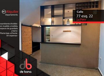 Departamento de 1 ambiente, La Plata · Departamento Monoambiente Dividido en Alquiler Sin Expensas - Calle 70 y 22 de La Plata