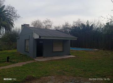 Casa de 1 ambiente, San Vicente · Casa Quinta en Venta, Monoambiente con Baño, con Jardín y Pileta de 10x5 m, San Vicente