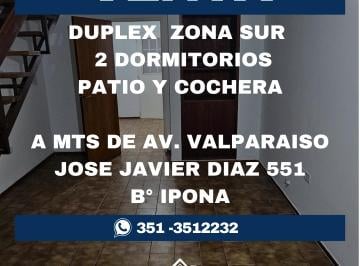 Departamento de 5 ambientes, Córdoba · Duplex en Venta Zona Sur