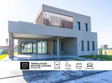 Casa · 245m² · 5 Ambientes · 6 Cocheras · Casa en Venta en Terralagos, Canning, Ezeiza