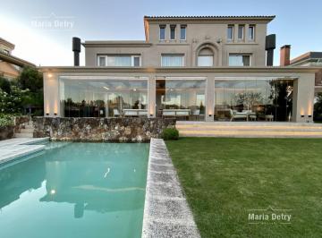 Casa · 496m² · 6 Ambientes · 2 Cocheras · Venta Casa 4 Dorm. - Los Castores Al Lago, Nordelta