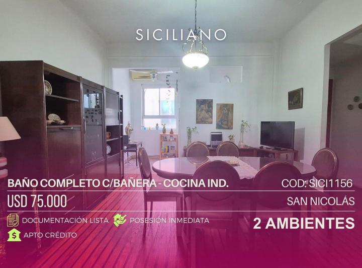 Departamento · 50m² · 2 Ambientes