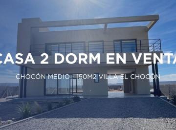 Casa · 150m² · 3 Ambientes · 1 Cochera · Casa 2 Dorm. en Venta en Chocón Medio