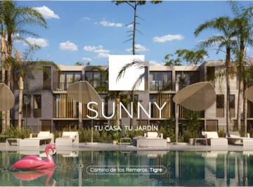 Departamento · 127m² · 4 Ambientes · 1 Cochera · Brickell Sunny - Casas Triplex en Tigre Full Amenities - Complejo Exclusivo - Ultimas Unidades