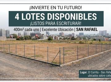 Terreno , San Rafael · 4 Lotes C/escritura El Cerrito, San Rafael