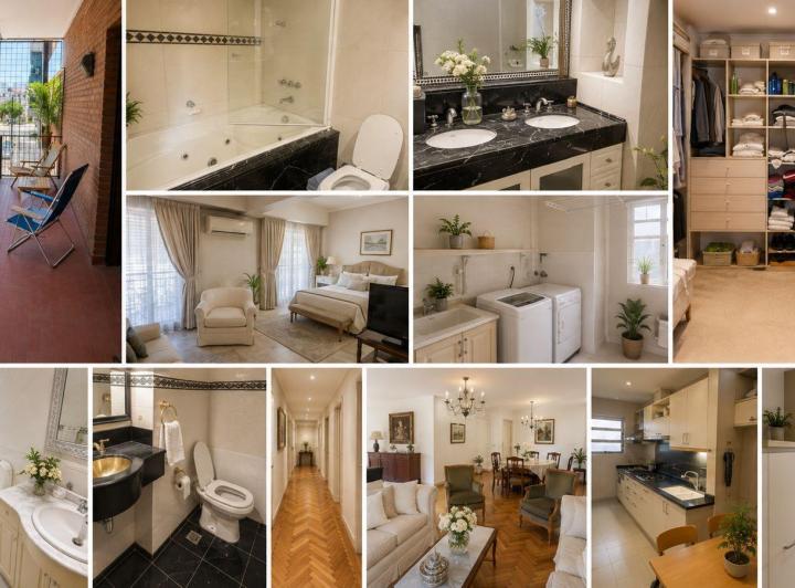 Departamento · 190m² · 4 Ambientes · 1 Cochera