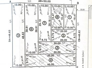 Terreno · 195m² · Venta de Lote! en Candioti Pueblo N°1