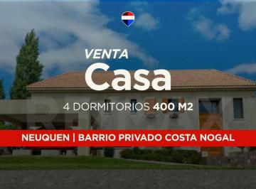 Casa · 401m² · 6 Ambientes · 1 Cochera · Venta Casa 4 Dorm. - B° Privado Costa Nogal