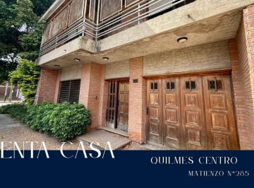 Casa · 90m² · 4 Ambientes · 1 Cochera · Venta Casa Quilmes