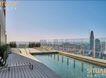 Departamento · 62m² · 3 Ambientes · 1 Cochera · Quartier del Bajo Alquiler Temporal 3 Ambientes Amoblado