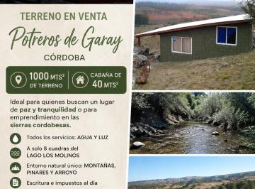Quinta vacacional de 2 ambientes, Potrero de Garay · Cabaña Zona Dique Los Molinos
