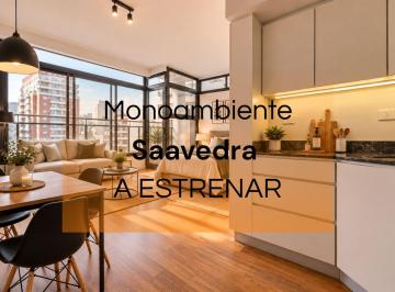 Departamento · 36m² · 1 Ambiente · Venta Semipiso un Ambiente Saavedra a Estrenar