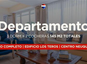 Departamento · 136m² · 5 Ambientes · 2 Cocheras · Venta Dpto 3 Dorm | 2 Cocheras | Edif. Los Teros