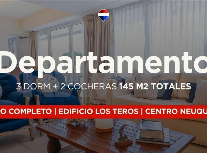 Departamento · 136m² · 5 Ambientes · 2 Cocheras