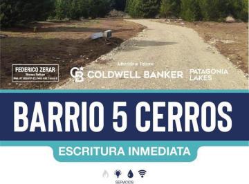 Terreno · 1543m² · Venta Lote Uf17 - 1.543 m² en Barrio Cerrado “5 Cerros” – Antiguo Camino Al Llao Llao, Bariloche