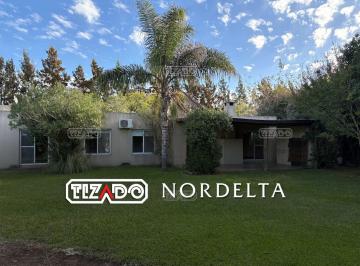 Casa · 121m² · 5 Ambientes · 1 Cochera · Casa en Alquiler en Santa Teresa, Villanueva, Tigre