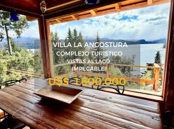 Hotel · 750m² · 12 Dormitorios · 7 Cocheras · Hotel - Complejo Cabañas en Villa La Angostura Operativo