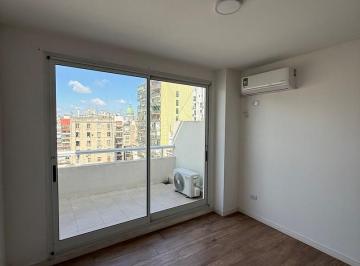 Departamento · 42m² · 1 Ambiente · Alquiler Monoambiente Amplio y Moderno con Balcon Terraza en San Nicolas Piso Alto!