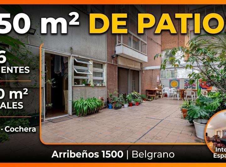 Departamento · 200m² · 6 Ambientes · 1 Cochera