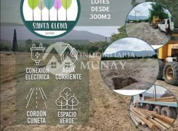 Terreno · 379m² · Vendo Terrenos Loteo Santa Elena Ruta 26