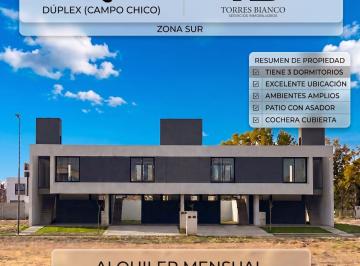 Casa de 5 ambientes, Córdoba · Casa de 180 m² con 3 Dorm. en Alquiler en Campo Chico