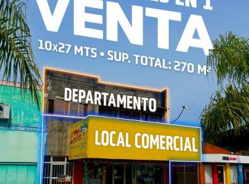 Departamento · 330m² · 7 Ambientes · Local y Departamento en Villa Ocampo