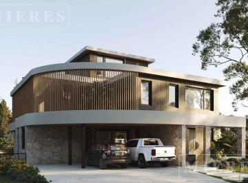 Casa · 416m² · 8 Ambientes · 2 Cocheras · Casa en Construcción en El Barrio Los Puentes, Nordelta