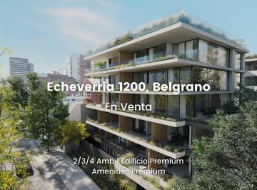 Departamento · 139m² · 3 Ambientes · Echeverria Al 1200, Bajo Belgrano, Edificio Premium