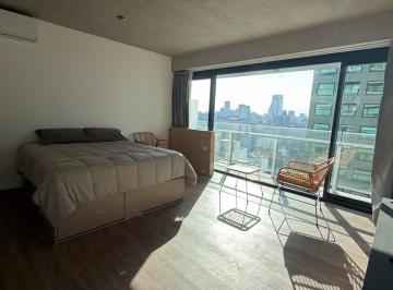 Departamento · 31m² · 1 Ambiente · Monoambiente Equipado con Balcón en Piso Alto en Quartier del Bajo - Puerto Madero
