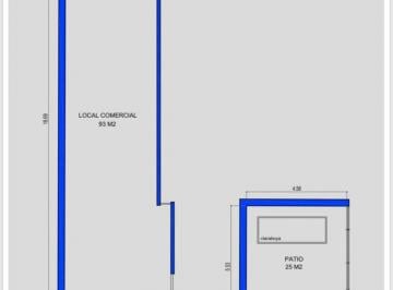 Local comercial de 2 ambientes, Palermo · Local 117 m² con Renta Gastronómico Palermo | Cervi Vende