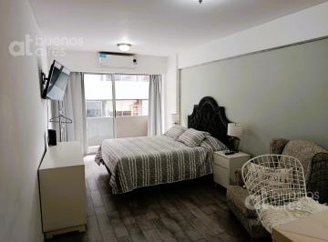Departamento · 30m² · 1 Ambiente · Monoambiente con Balcón y Amenities en San Telmo en Alquiler Temporario