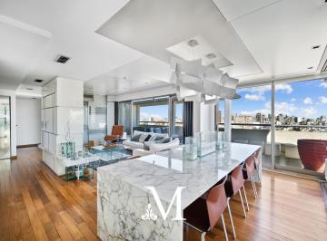 Departamento · 163m² · 4 Ambientes · 2 Cocheras · Impresionante Penthouse en Torre de Categoria con Balcón Terraza, Amenities y Seg 24 H