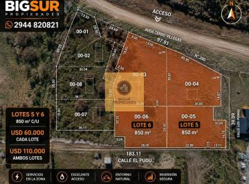 Terreno · 850m² · Lote 5 867,10