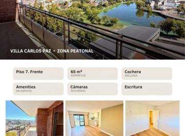 Departamento de 3 ambientes, Villa Carlos Paz · Departamento y Cochera con Excelente Vista en Carlos Paz