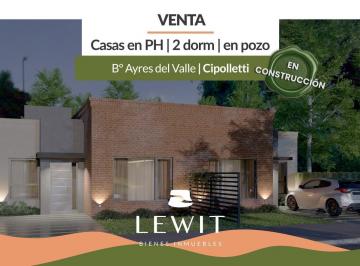 PH · 98m² · 3 Ambientes · Venta Casas en Construcción en PH | 2 Dorm. | Valor en Pozo | Bº Ayres del Valle | Cipolletti