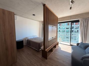 Departamento · 31m² · 1 Ambiente · Monoambiente Amoblado en Alquiler con Balcón y Vista Al Río | Quartier del Bajo