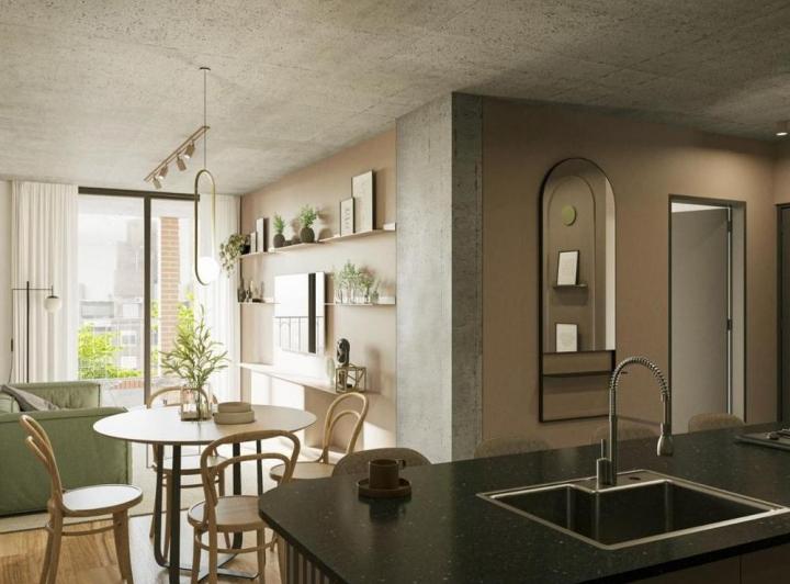 Departamento · 74m² · 3 Ambientes · 1 Cochera
