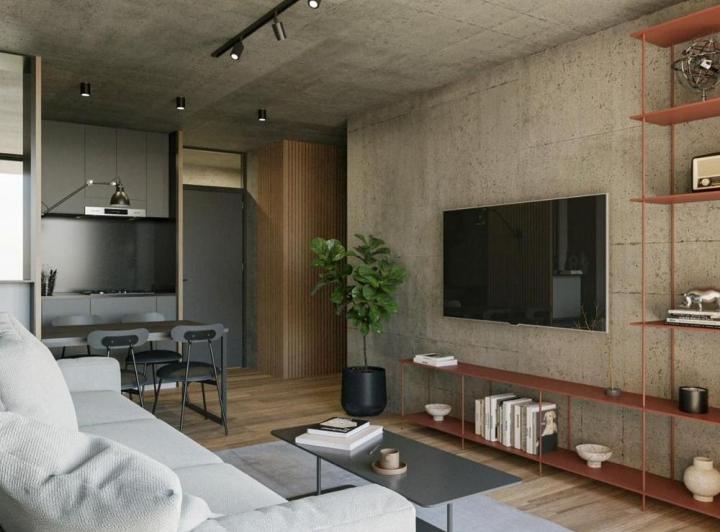 Departamento · 43m² · 2 Ambientes · 1 Cochera