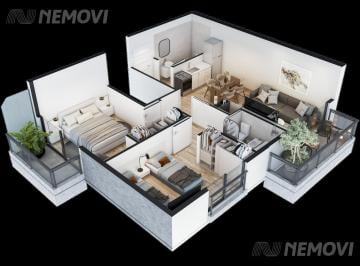 Departamento · 61m² · 3 Ambientes · Venta Departamento 3 Ambientes Saavedra