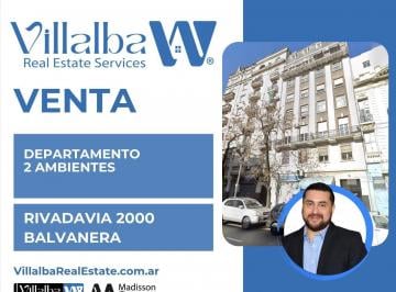 Departamento · 56m² · 2 Ambientes · Departamento en Balvanera