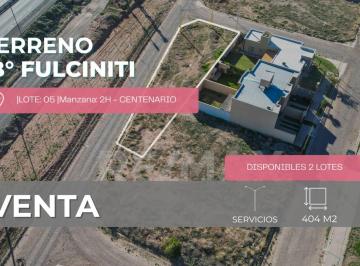 Terreno · 404m² · Venta Terreno 404,33 m² B° Fulciniti Centenario